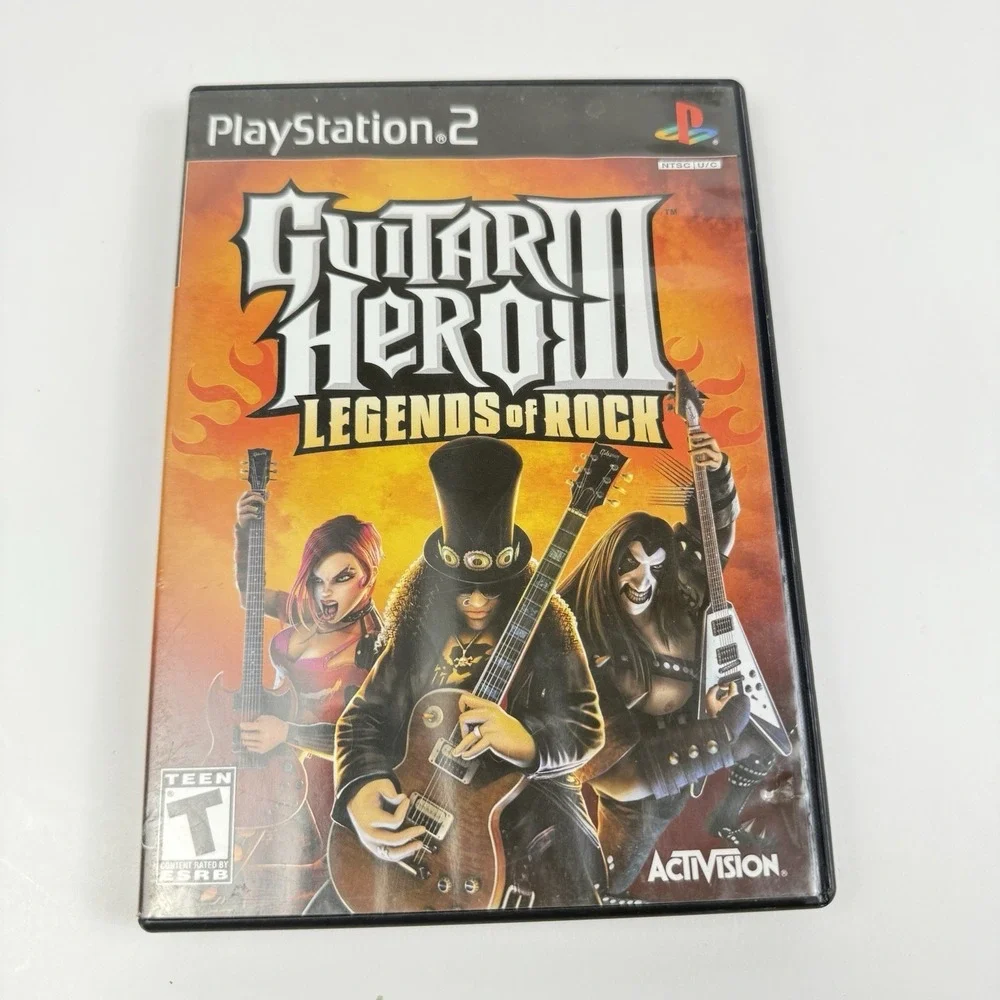 Guitar Hero 3 III: Legends of Rock (Sony PlayStation 2) PS2 Complete W/ Manual